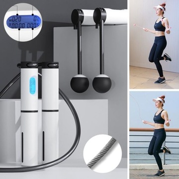 Скакалка для кроссфита с электронным ЖК-счетчиком