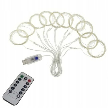 Светильники для штор, теплый цвет, 3х3 м, 300 светодиодов