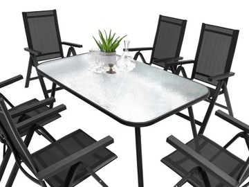 КОМПЛЕКТ САДОВОЙ МЕБЕЛИ 6+1 ДЛЯ ТЕРРАСЫ, БАЛКОНА