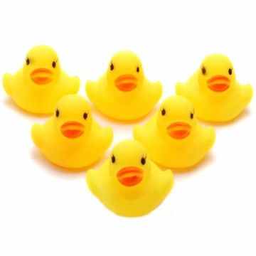 10 szt. Żółta guma do kąpieli dla dzieci Piskliwa kaczka Ducky