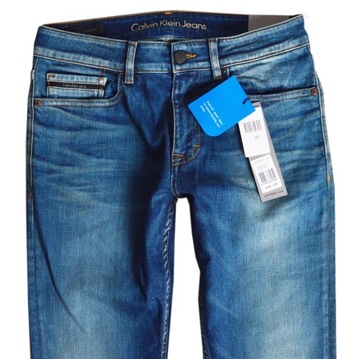 Spodnie Calvin Klein jeans straight W28 L32