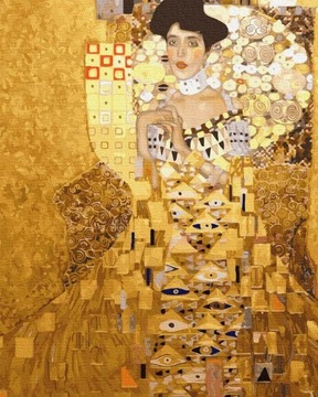 MALOWANIE PO NUMERACH Klimt Zestaw Bez Ramy 40x50