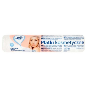 LULA Płatki kosmetyczne 120 szt