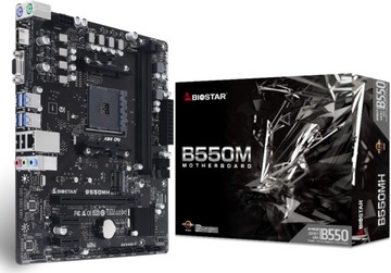 PŁYTA GŁÓWNA BIOSTAR B550 NVMe PCI-E 4.0 6X USB