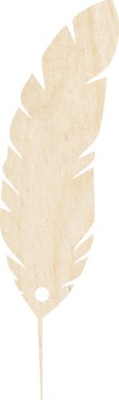 Pióro 2, Piórko, Dekoracja, Łapacz snów, 10cm