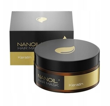 Everett Cosmetics Nanoil - Маска для волос с кератином 300мл