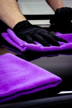 ULTRACOAT 2x Бесшовные нежные мягкие микрофибры Purple Blaze 40x40см