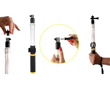 ВОДОНЕПРОНИЦАЕМЫЙ держатель для селфи-палки для GoPro