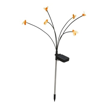 Solar Stake Lights Krajobraz 6 głowic ciepłego światła