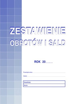 Zestawienie obrotów i sald MiP 425-1 A4