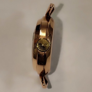 Золотые часы СЛАВА 17 JEWELS пр.583 механические. (БЫВШИЙ