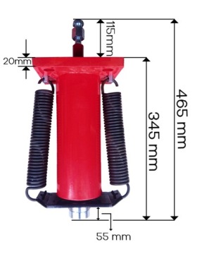 КОМПЛЕКТ 50Т ПНЕВМАТИЧЕСКИЙ НАСОС ГИДРАВЛИЧЕСКИЙ ЦИЛИНДР МАНОМЕТР ПРЕСС 50 ТОНН
