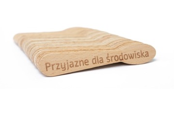 Patyczki do lodów ŁYŻECZKA 1000szt 9.3cm
