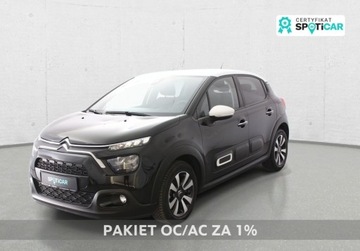 Citroen C3 III Hatchback Facelifting 1.2 PureTech 83KM 2023 Citroen C3 Shine od RiA 1.2 Benzyna 83KM
