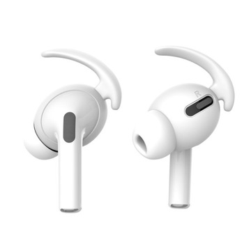 СПОРТИВНЫЕ БЕЛЫЕ ластики-НАКЛАДКИ для Apple AIRPODS