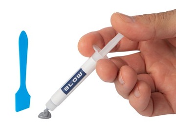 ТЕРМОПОРОДНАЯ ПАСТА 4г 4,63Вт/мК ДЛЯ ПРОЦЕССОРА CPU GPU ТЕРМОПАСТА ШПАТЕЛЯ