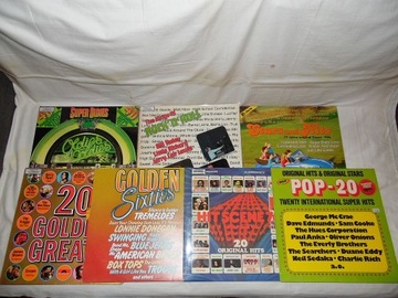 Składaki Super Oldies Hit Scene Rock N Roll Pop 20 Golden Sixties 10LP