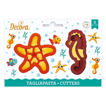 Decora Foremki do ciastek KONIK MORSKI, ROZGWIAZDA