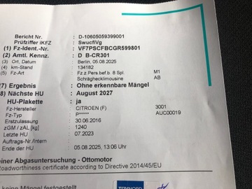 Citroen C1 II Hatchback 5d 1.0 VTi 68KM 2016 CITROEN C1 AUTOMAT KLIMA IDEALNY STAN BEZWYPADKOWY 1 WŁAŚCICIELKA Z NIEMIEC, zdjęcie 30