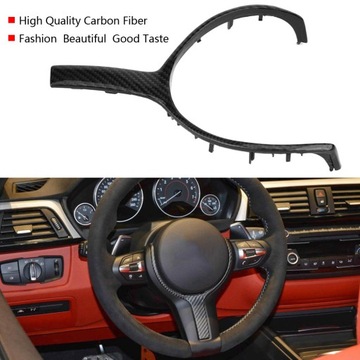Tapicerka kierownicy z włókna węglowego do BMW F20 F22 F30 F32 F10 HX