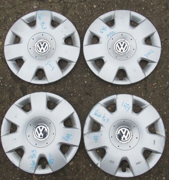 VW POLO 9N 08R KOŁPAKI 15'' ORGINAŁ KPL 6Q0601147P