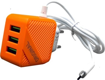 ŁADOWARKA SIECIOWA SZYBKA QUICK CHARGE USB