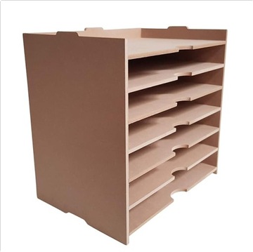 ORGANIZER PUŁKA DO PRZECHOWYWANIA dokumentów A4 Pasuje do IKEA Kallax