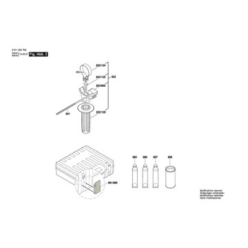 Втулка для ударной дрели BOSCH GBH2-26DFR 703