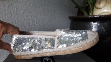 ATMOSPHERE ESPADRYLE CEKINY 36 NOWE