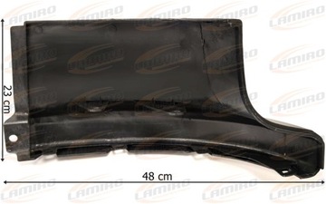 SCANIA R НАКЛАДКА НА ЩИТОК НАД ФАРОЙ СПРАВА