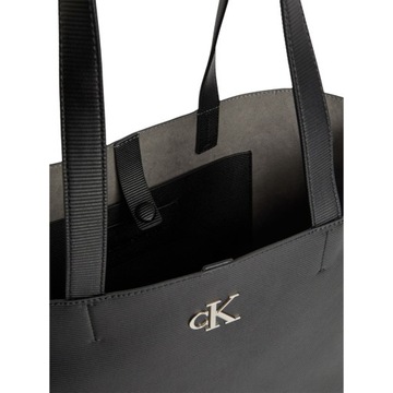 CALVIN KLEIN TOREBKA DAMSKA MONOGRAM SLIM CZARNA