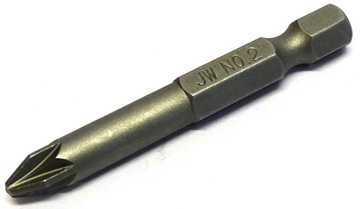 KOŃCÓWKA KRZYŻAKOWA BIT PZ-1 L-50 1/4'' JONNESWAY