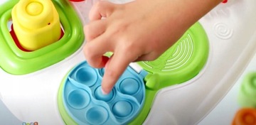 СЕНСОРНЫЙ СТОЛ ДЛЯ ДЕТЕЙ 8, 9, 10, 11 МЕСЯЦЕВ - БОЛЬШИЕ МЯГКИЕ БЛОКИ