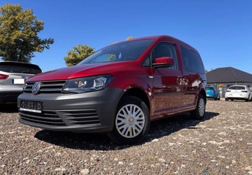 Volkswagen Caddy IV Kombi Maxi 1.4 TSI BlueMotion Technology 125KM 2016 Volkswagen Caddy 1.4BLPG przeb.124tys udokumentowany ksiazka jak novy, zdjęcie 1