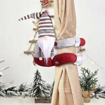 SKRZAT KRASNAL ŚWIĄTECZNY MIKOŁAJ GNOM NA RZEP