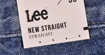 LEE spodnie HIGH blue jeans NEW STRAIGHT_ W32 L31