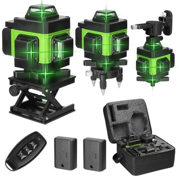 POZIOMICA LASEROWA z 16 LINIAMI PIONOWA LINIA 360 4D