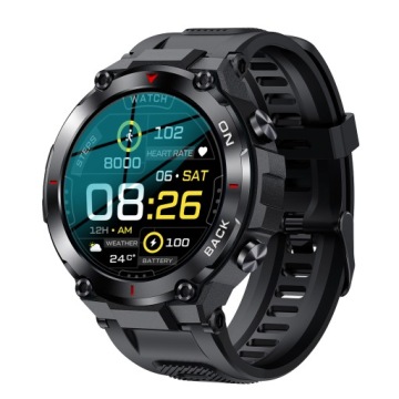 SMARTWATCH Мужской спортивный монитор сердечного ритма SpO2 GPS aGPS