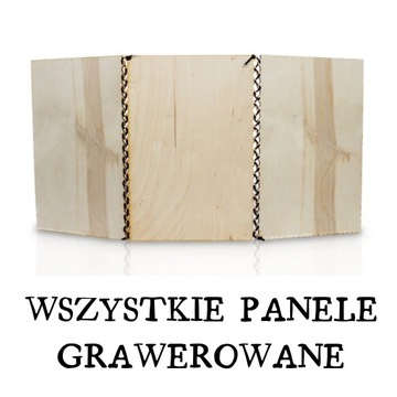 PERSONALIZOWANY EKRAN MISTRZA GRY 3 PANELE GRAWER