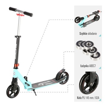 АЛЮМИНИЕВЫЙ СКЛАДНОЙ САМОКАТ ДЛЯ ВЗРОСЛЫХ ДЕТЕЙ