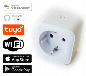 Розетка SMART, Счетчик электроэнергии, Энергопотребление, Управление Wi-Fi