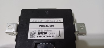 NISSAN X-TRAIL T32 MODUL SVĚTLA LEVÝ LED 35500-17941