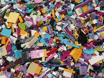 LEGO Friends Микс оригинальных кубиков 0,1кг 100г