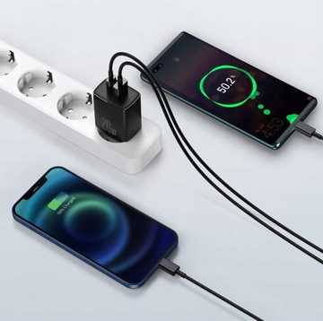 БЫСТРОЕ СЕТЕВОЕ ЗАРЯДНОЕ УСТРОЙСТВО BQual GaN3 30 Вт USB / USB-C