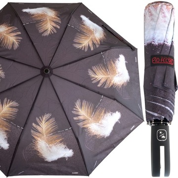 parasol damski 2x automat parasolka damska krople