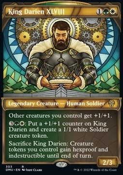 King Darien ALT ART - Dominaria United