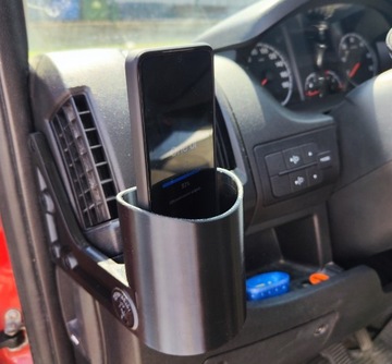 CUPHOLDER Kierowca i Pasażer + Uchwyt na telefon FIAT DUCATO BOXER JUMPER