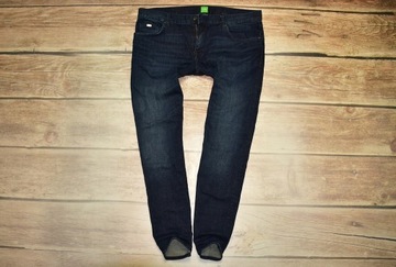 74 ## HUGO BOSS ## MĘSKIE SPODNIE JEANSY 38/32