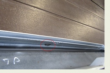 Накладка порога левая Mercedes A 177, накладка на порог левая 18