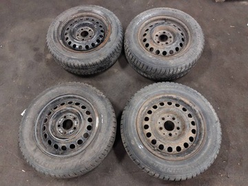 KOLA RÁFKY PNEUMATIKY ZIMNÍ 4KS 5X112 6JX15 195/65R15 MERCEDES 1244000602